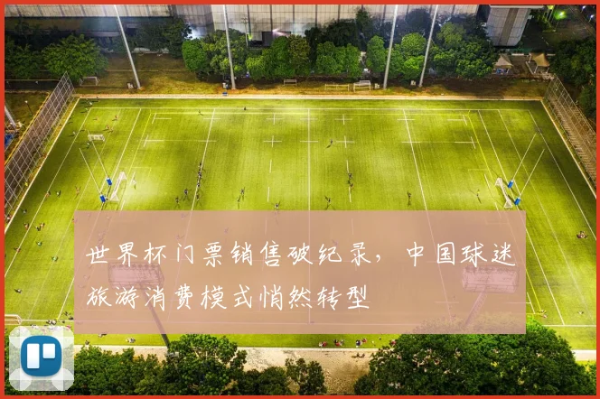 世界杯门票销售破纪录,中国球迷旅游消费模式悄然转型
